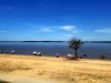 playa sobre el rio uruguay
