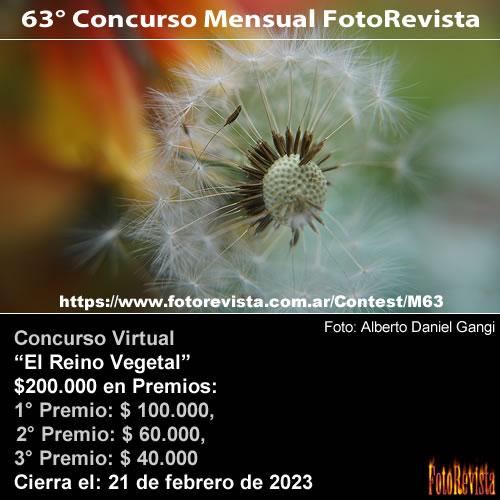 63° Concurso Mensual FotoRevista