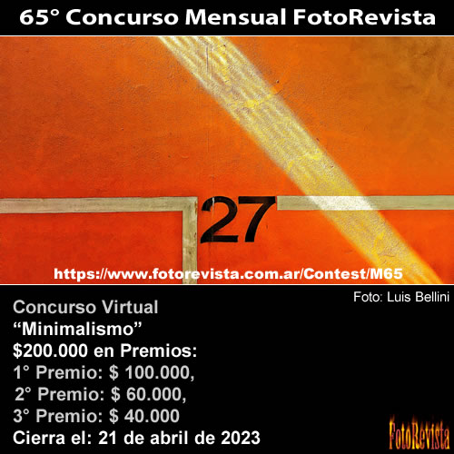 65° Concurso Mensual FotoRevista