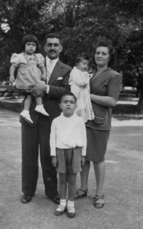 "Mi familia en 1947" de Maria Cristina Silva