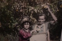 Retrato de mis bisabuelos José y Dominga Menéndez