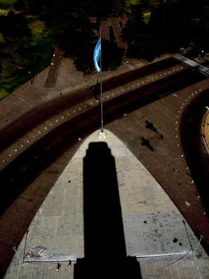 "Monumento a la Bandera" de Osvaldo Sergio Gagliardi