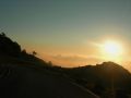 puesta de sol en Asturias