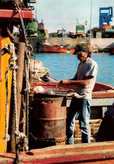 "Pescador del puerto Mardel" de Stella Maris Kippke