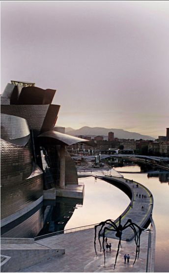 "Atardecer en Bilbao" de Jorge Sand