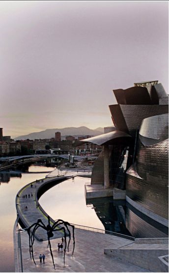 "Atardecer en Bilbao bis" de Jorge Sand