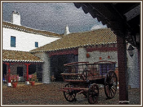 "mosaico: patio manchego" de Elvira Dcm