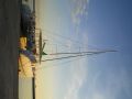catamaran tomando el sol en pt Ibiza