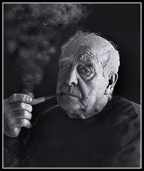 "Juan fumando su pipa" de Horacio Jorge Iannella