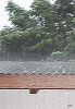 la lluvia salpica al techo ( dibujo color)