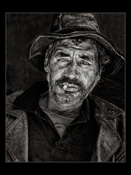 "Retrato de un linyera" de Jose Carlos Kalinski