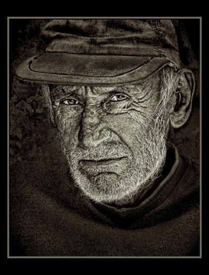 "Retrato de un linyera 2" de Jose Carlos Kalinski