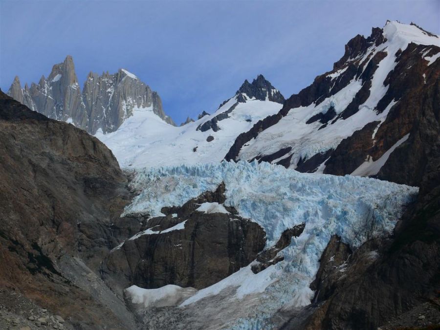 "Glaciar Piedras Blancas" de Mario Abad