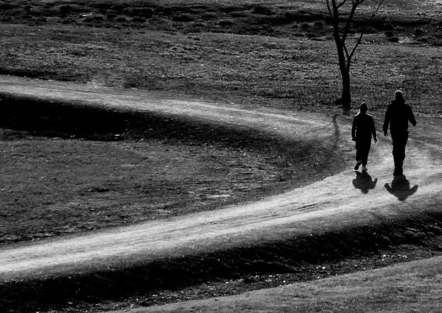 "Caminantes" de Bernarda Ballesteros