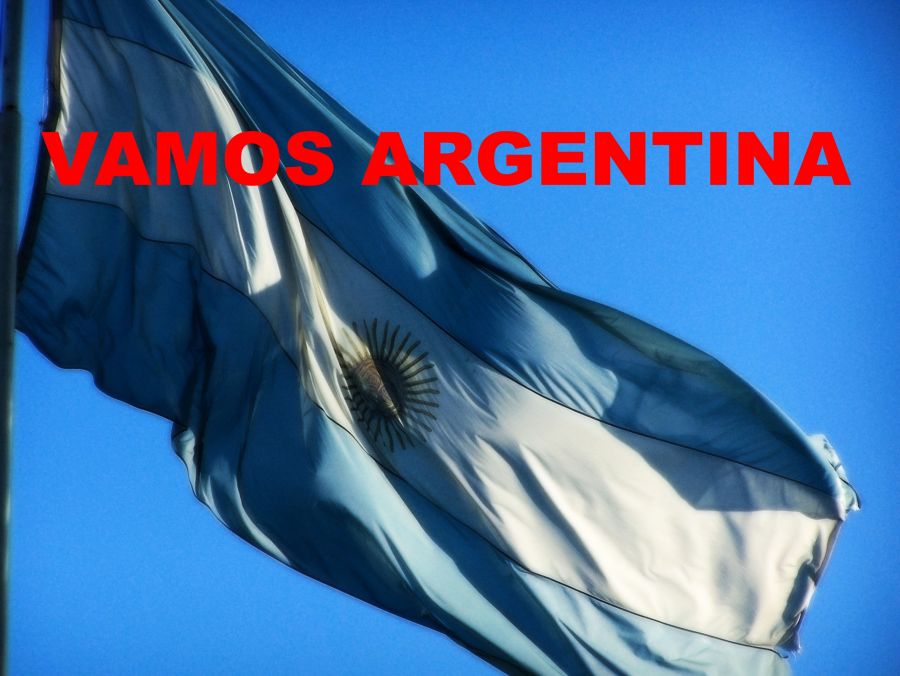 "Vamos Argentina" de Carmen Nievas
