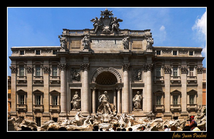 "FONTANA DE TREVI II -Roma" de Juan Antonio Paolini