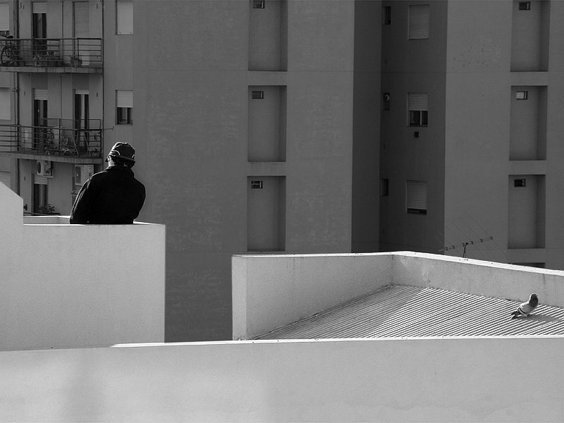 "Dos en la terraza" de Eli - Elisabet Ferrari