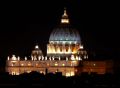 Vaticano en nocturno