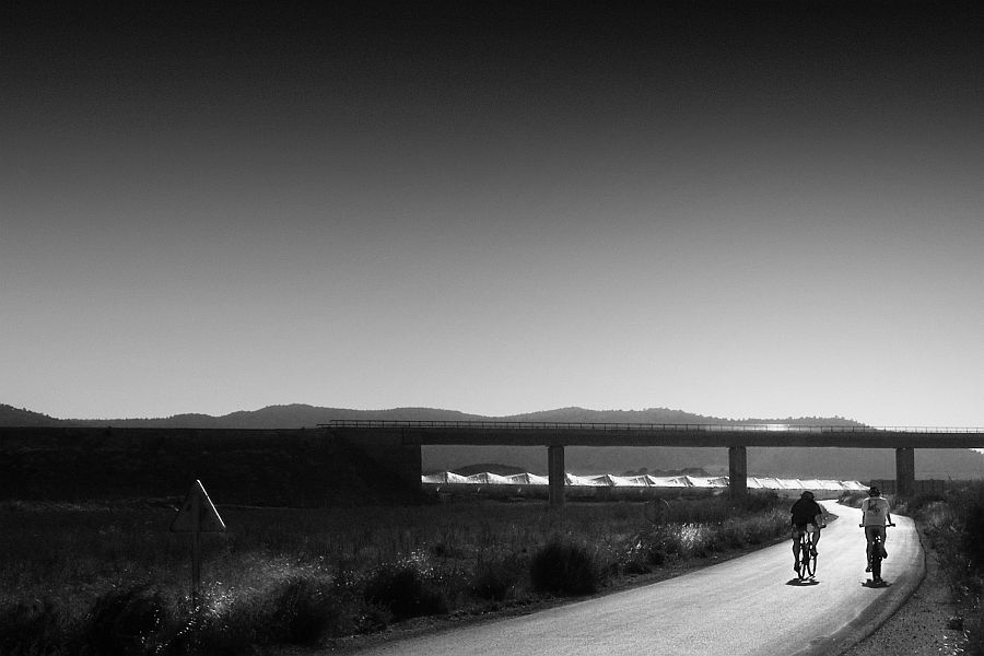 "Dos ciclistas" de Francisco Jos Cerd Ortiz