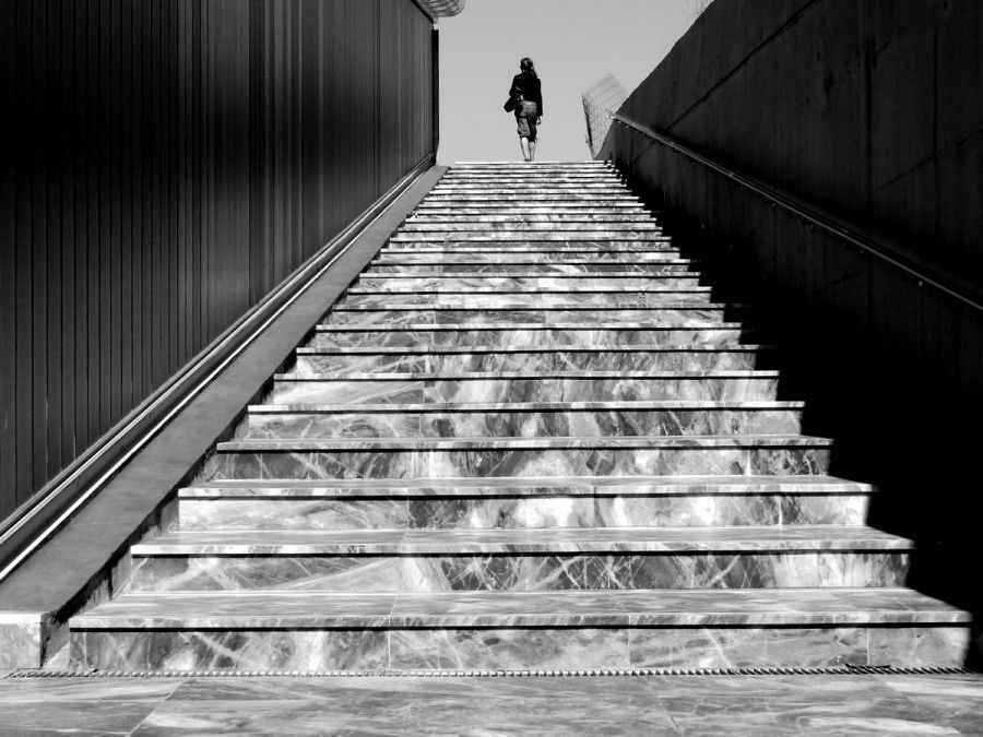 "Escalera II" de Nina Onetto