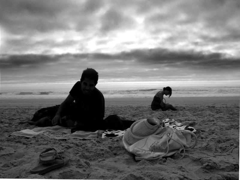 "En la playa" de Nelida Garcia