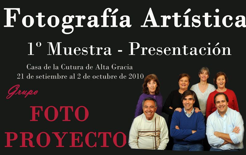 "Grupo Foto-Proyecto--1* Muestra-Presentacin" de Martha A. Moreschi