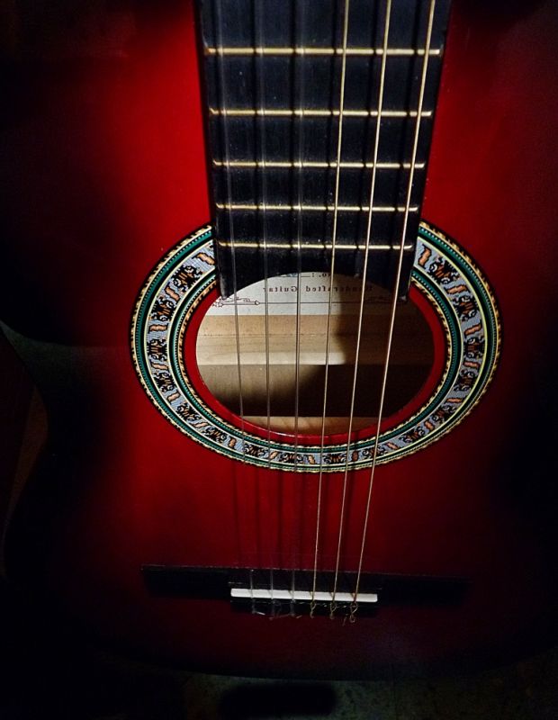"guitarra intima VI" de Fernando Oscar Colussi