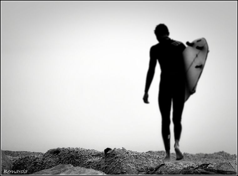"El surfer" de Bernarda Ballesteros