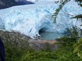 El glaciar...