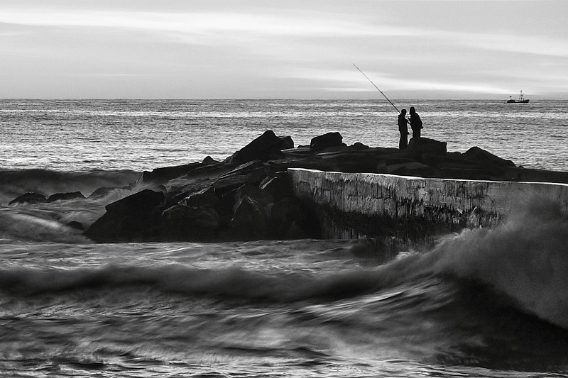 "Pescando momentos II" de Bernarda Ballesteros