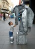 Saludo de estatua