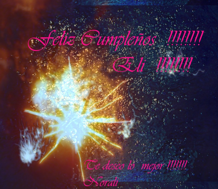 "Feliz Cumple!!! Eli" de Nora Lilian Iturbide ( Noral )