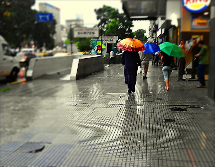"Colores de un dia de lluvia..." de Silvia Chamorro