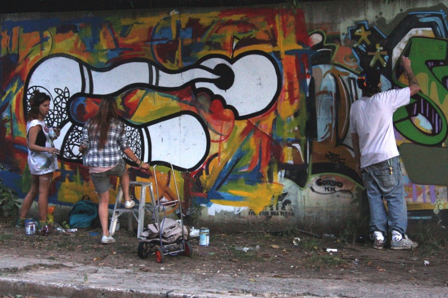 "Graffiti 2" de Leonor Broide