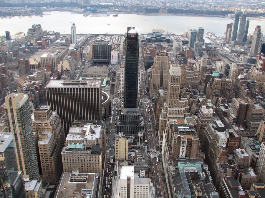 "Vista de Manhattan desde el Empire" de Manuel Raul Pantin Rivero