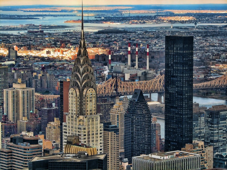 "Edificios de New York" de Manuel Raul Pantin Rivero