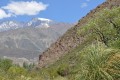 Cumbres nevadas cordillera de Los Andes-Mendoza