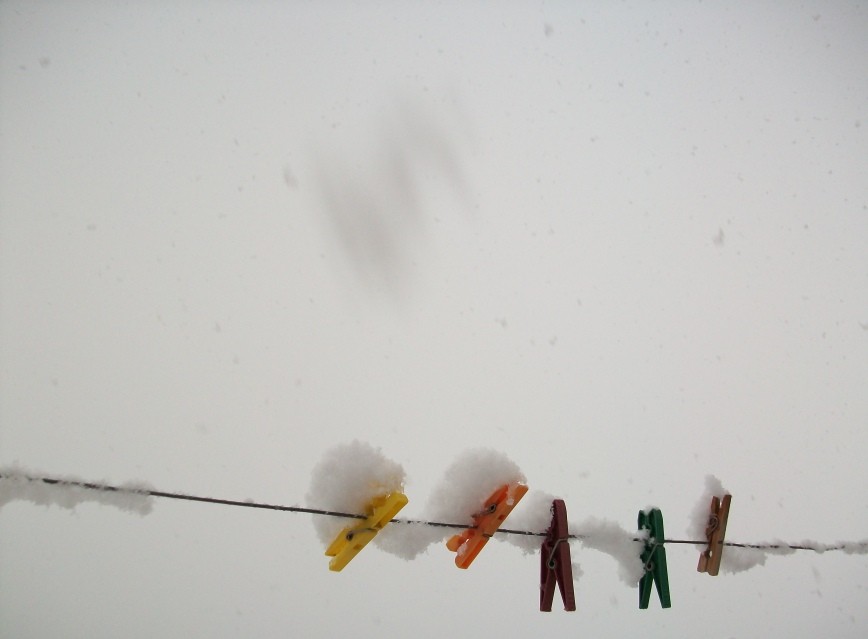 "Nieve colgada" de Nestor Haisenreder