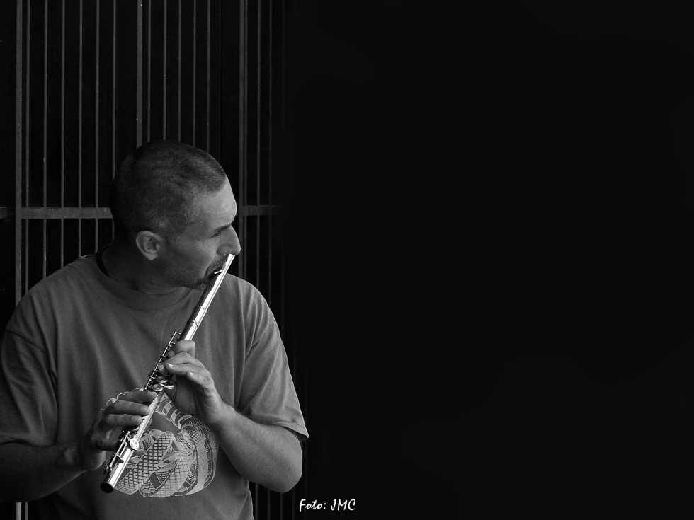 "El flautista" de Juan Manuel Conti