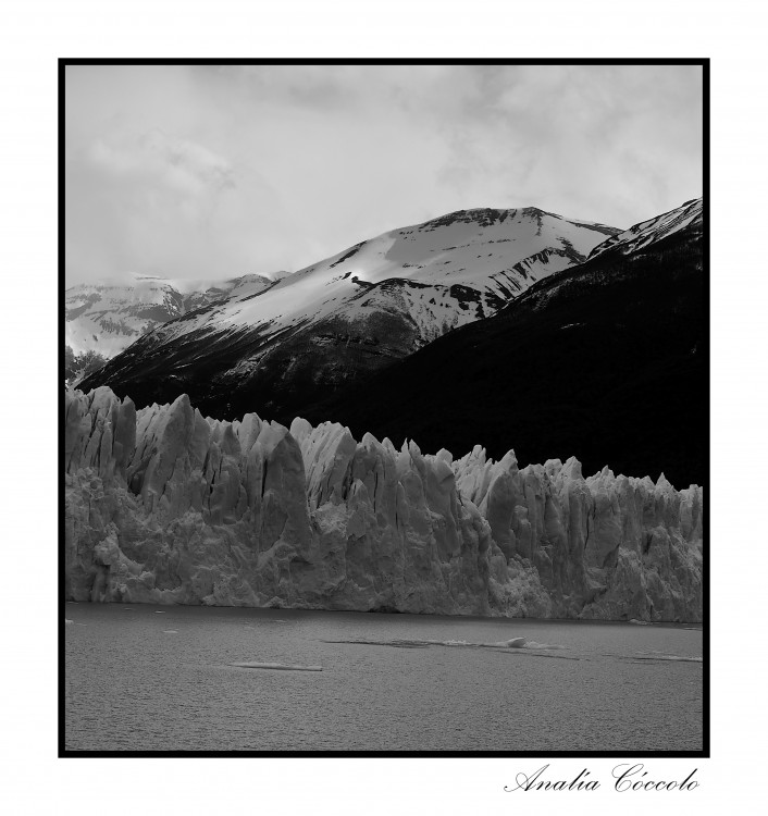 "El glaciar" de Analia Coccolo