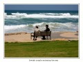 Jewish couple enjoying the sea