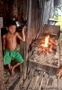infancia en un pueblo del Brasil