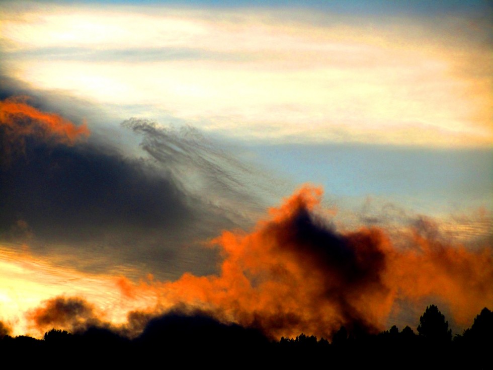 "Nubes pintadas" de Analia Rivas