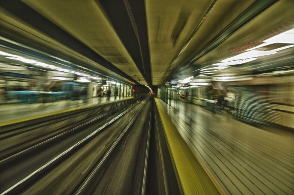 "Moving subway" de Analia Coccolo