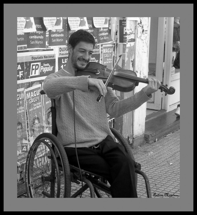 "Violinero" de Andres Mancuso