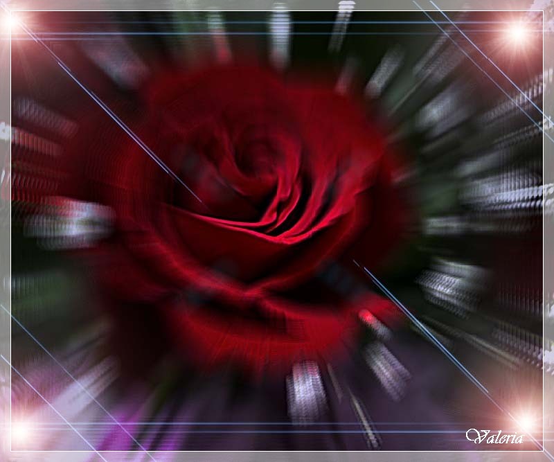 "psychedelic rose" de Vale Valeria Vergara