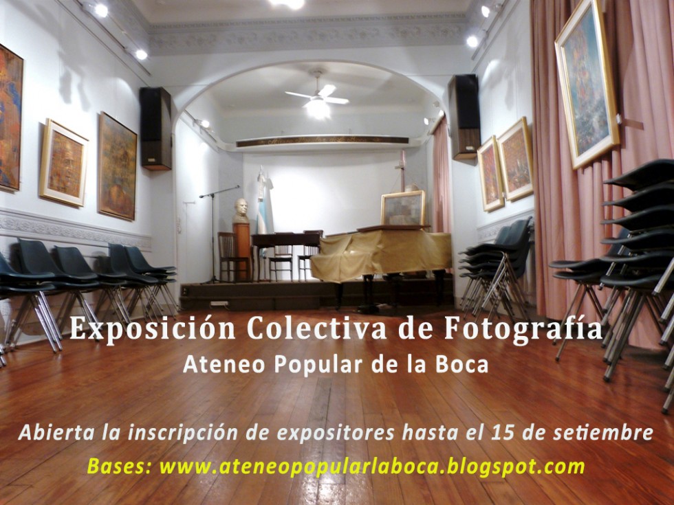 "Salon de exposiciones del Ateneo Popular de la Boc" de Cristina Wnetrzak