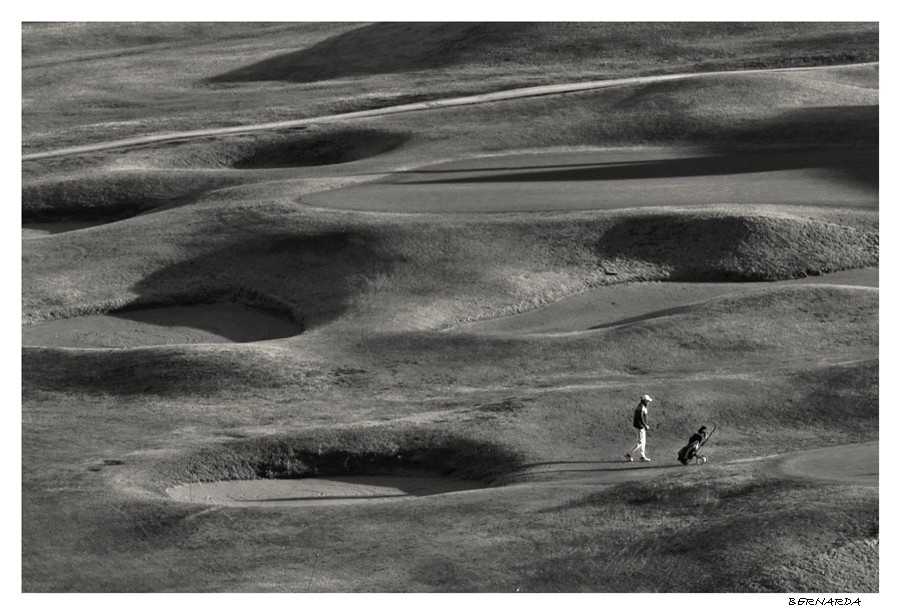 "El golfista" de Bernarda Ballesteros