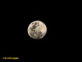 La luna antenoche desde Chajari