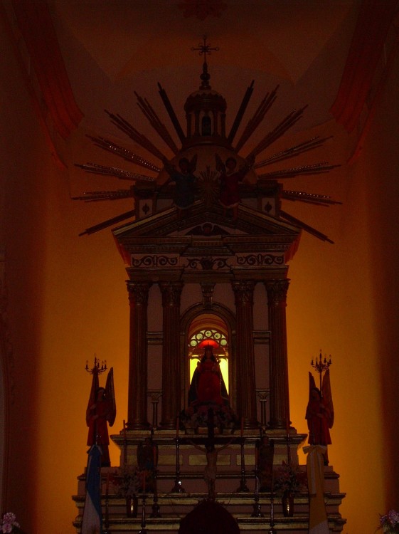 "Virgen iluminada" de Maria Alejandra Ponce